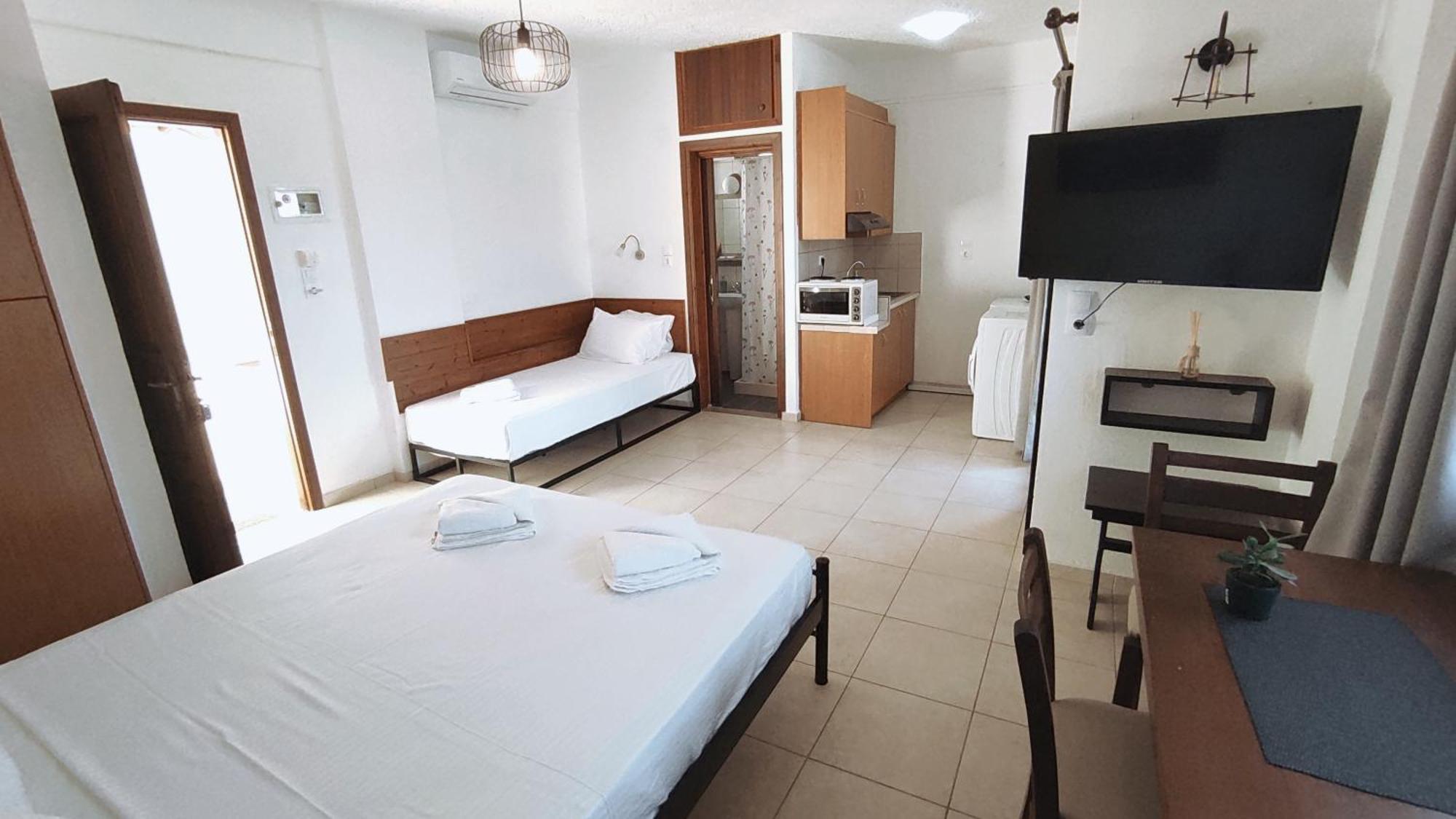 Dedalos N3 Sea View Apartment-30 Metres From The Beach Stalida Exterior foto